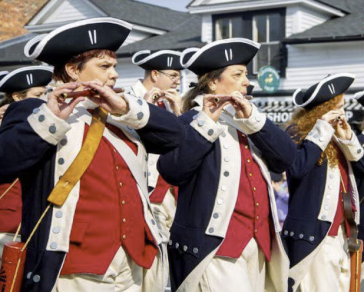 Concord MA Fife and DRum Demonstration